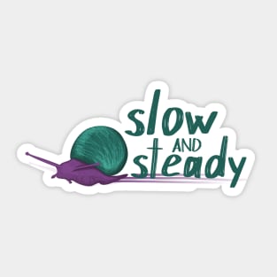 Snail Pace Sticker